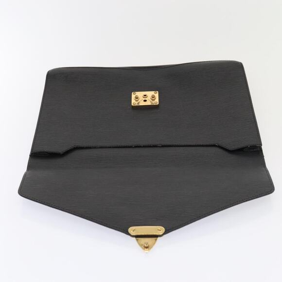 LOUIS VUITTON Epi Porte Documents Senateur Briefcase Black M54452 - Picture 9 of 16
